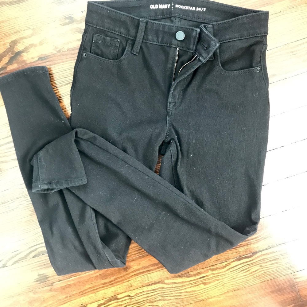 DONATED Old Navy black jeggings